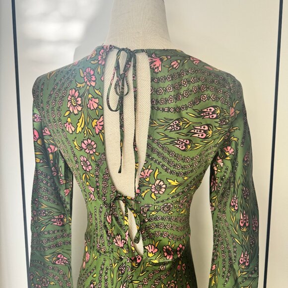 Veronica Beard Gemma floral silk-blend maxi dress - Picture 12 of 13